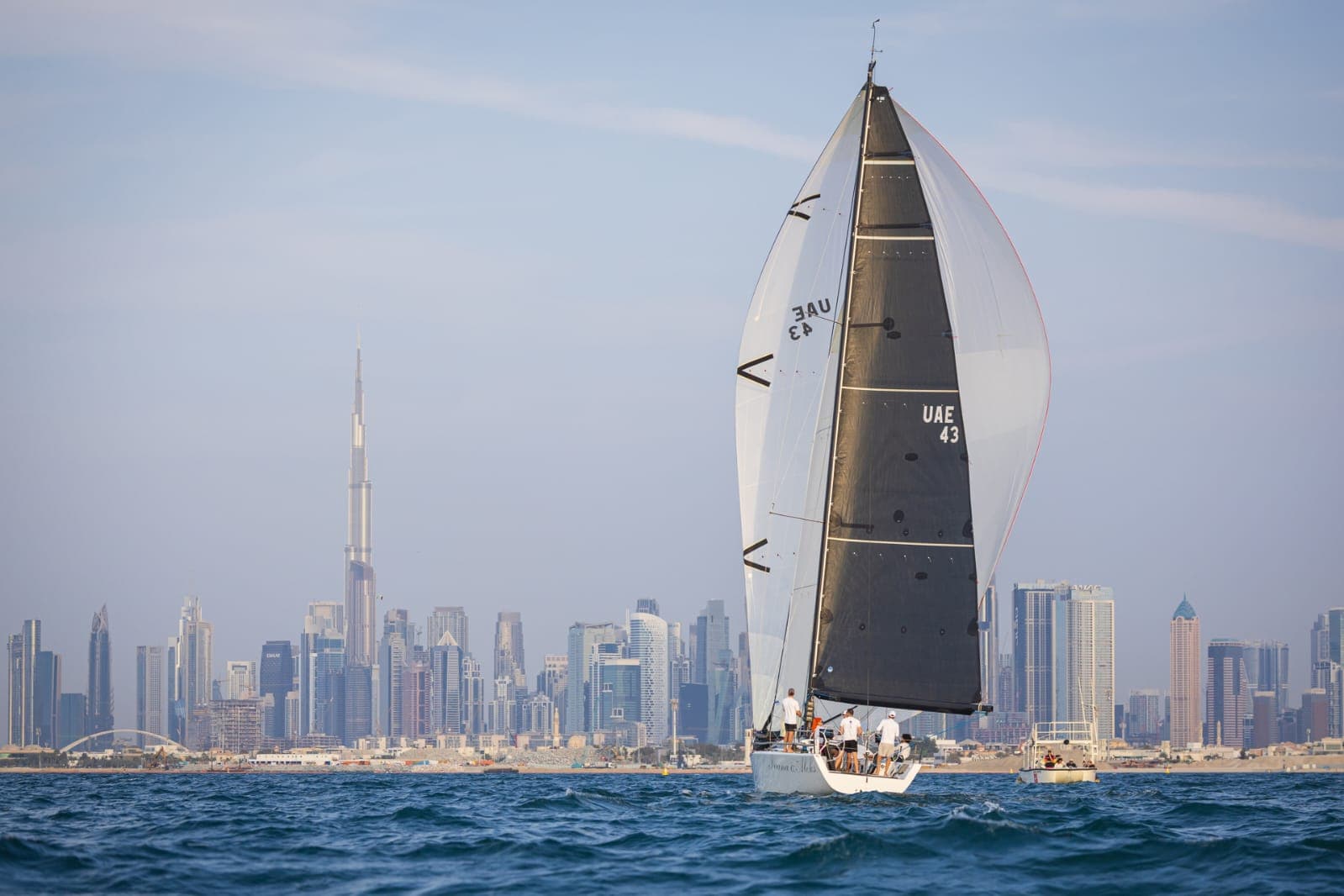 Racing yacht